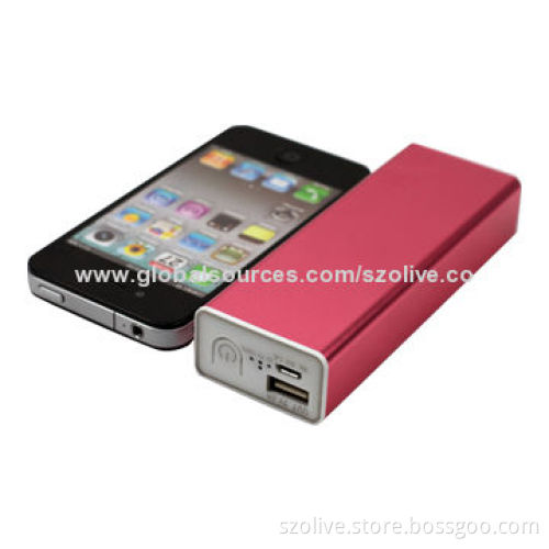 External Battery Hand Warmers for iPhone with Connector, 4,400 or 5,200mAh Battery Capacity